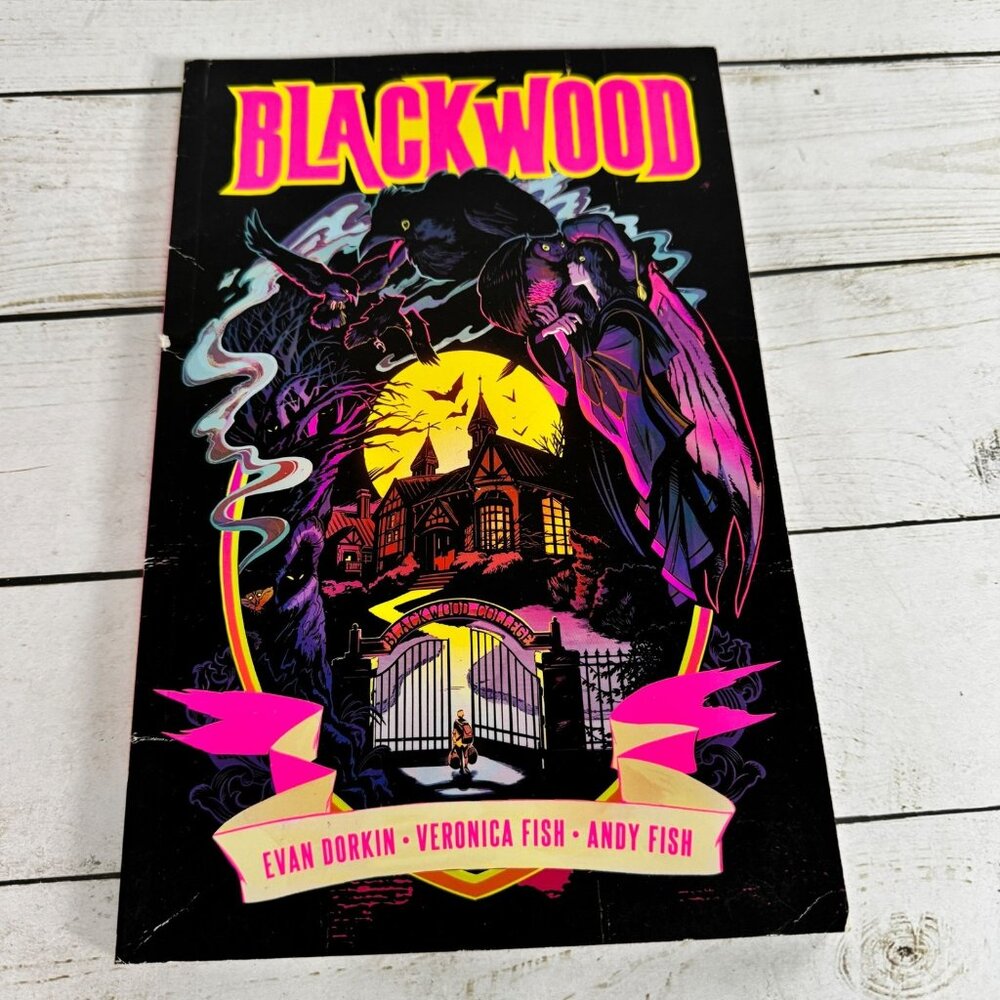 Blackwood‎ Graphic Novel 2018 First Edition Evan Dorkin Veronica Fish